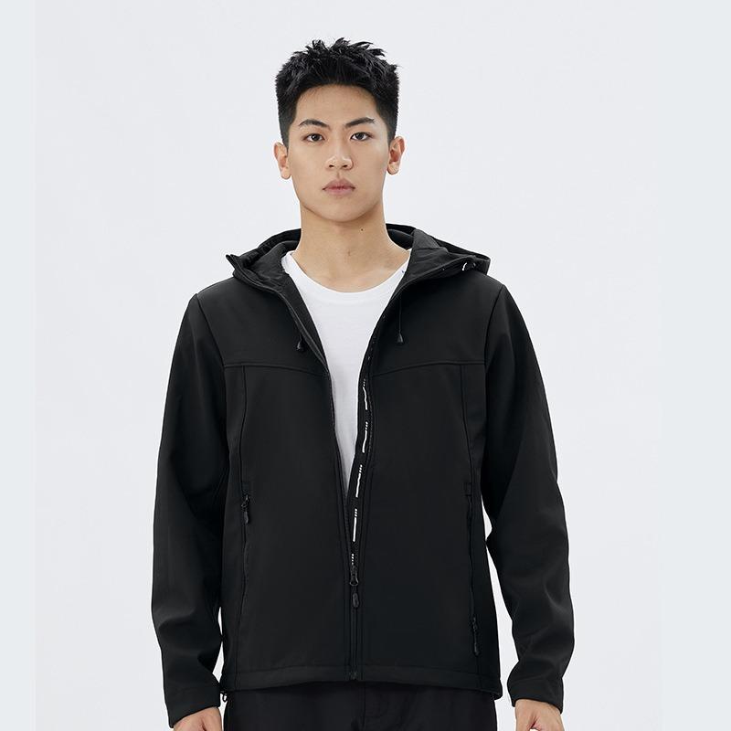 Мужская водонепроницаемая куртка софтшелл для улицы, женская теплая куртка софтшелл, женская бархатная однослойная ветрозащитная осенняя куртка, тренч