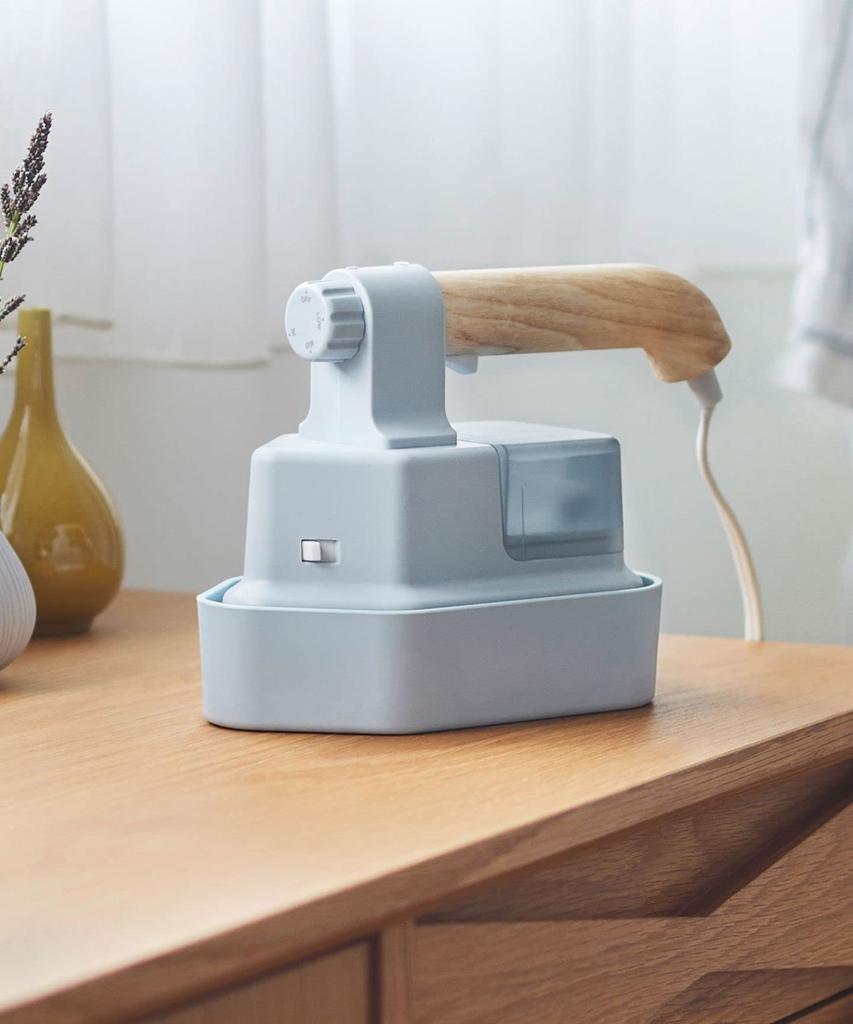 Паровой утюг BRUNO Bruno, 2-ходовой, ручной отпариватель, паровой утюг, удаляет складки при температуре одежды, сезон дождей, стильный, серо-бежевый, регулировка,