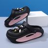 Cute And Breathable Cartoon Kids Summer Clogs For Girls With Non-slip Design
