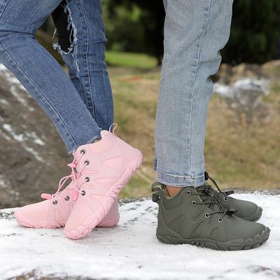 Детские хлопковые зимние ботинки мужские новые хлопковые ботинки для детей среднего и старшего возраста мальчиковые бархатные теплые зимние детские девочки хлопковые ботинки