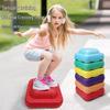 Rainbow River Stones: Sensory and Balance Training Toys for Kindergarten and Home Use