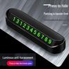Luminous Magnetic Car Parking Phone Number Plate
