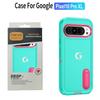 3 в 1 Сверхпрочный защитный чехол с невидимой подставкой для Google Pixel 10 9 Pro XL Armor Ott Box Жесткий Ударопрочный Защитный Чехол