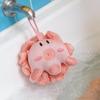 Bath Sponge 1PC Turtle Bath Sponge Ball Cute Reusable Exfoliating Body Scrubber Portable Shower Deep Cleansing Bathing Tool