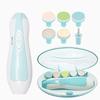 6-in-1 Electric Baby Nail Grinder Set: Safe, Anti-Scratch, Anti-Pinch Clippers for Portable Child Manicure