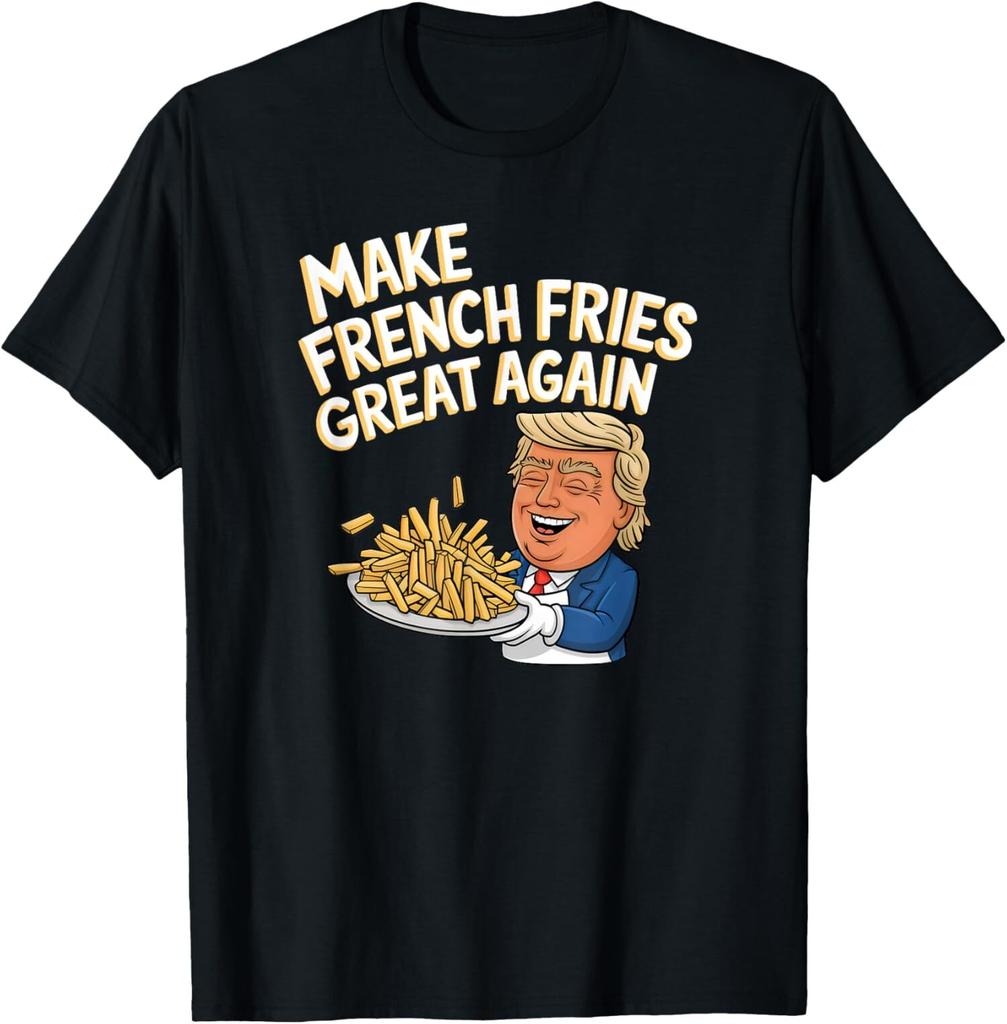 Trump 2024 French Fry Make French Fries Great Again Unisex T-Shirt