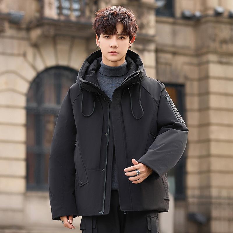 Легкая куртка-пуховик с капюшоном, мужская повседневная куртка для активного отдыха, утепленная куртка для инструментов