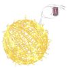 30CM Lantern Ball Fairy String Light Outdoor Globe Ball Hanging Garland Lamp Christmas Tree String Light For Tree Backyard Decor
