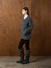 EDENIK Hairy Alpaca Knit Cardigan