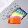 Trendy ID Card Case Keyring Portable Bag Keychain Practical Backpack Pendant Decoration  Gifts