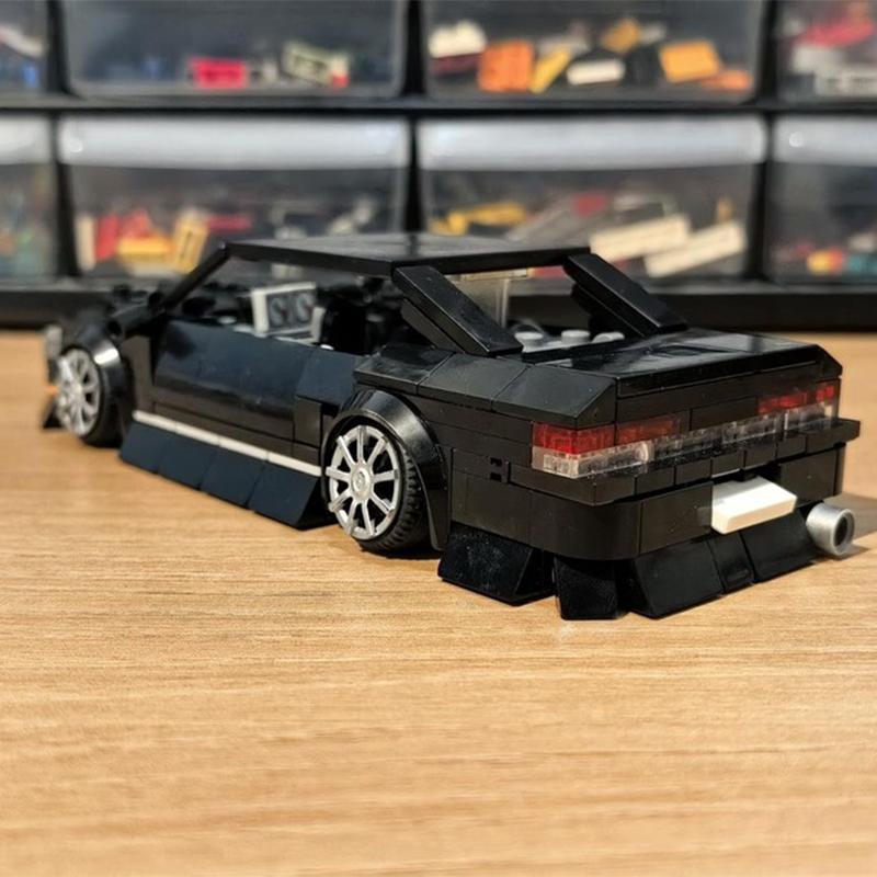 321 деталь MOC Тойота JZX100 Mark II JDM Автомобиль DIY Модель Строительные блоки Продвинутые Игрушки для сборки Подарок для взрослых Поклонников дрифта