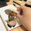 3D Мягкие Наклейки Пузыри на Живот Веселые Наклейки для Скрапбукинга Наклейки с Собаками Сжимаемая Декорация Мягкая Наклейка для Декора Телефона Декор для Дома
