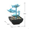Настольный фонтан для дома, водопад, украшение, подарочный стол с камнями, светильники для дзен