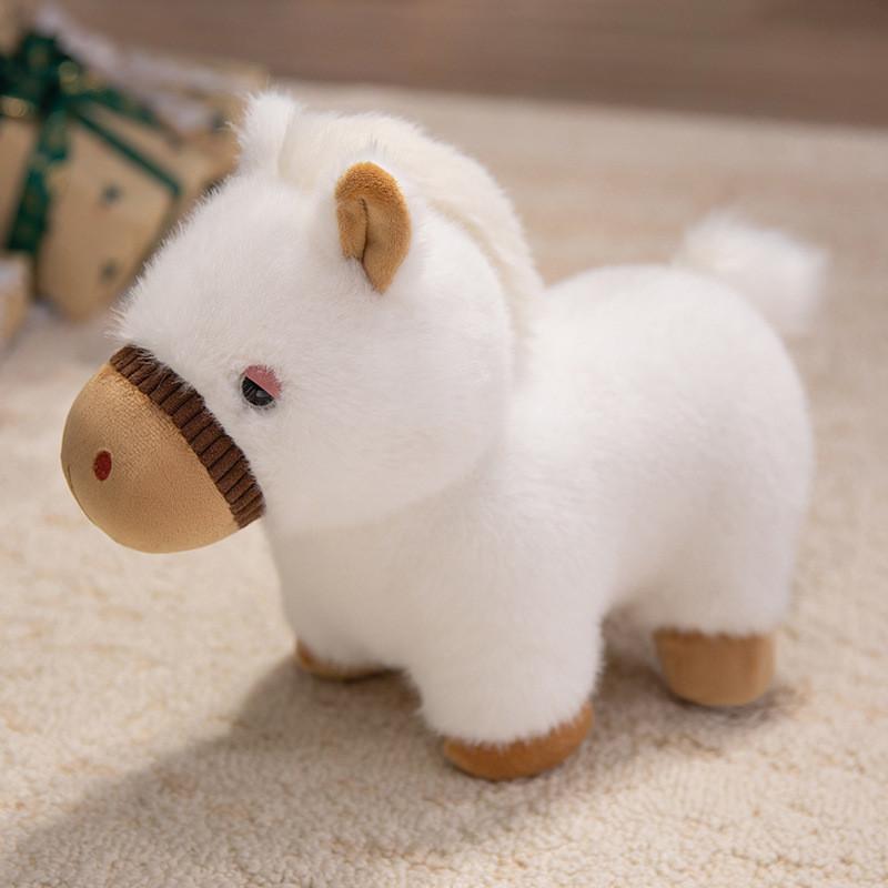 Dwarf Plush Horse Toy Cute Animal Cartoon Doll Kids Birthday Decoration Gift