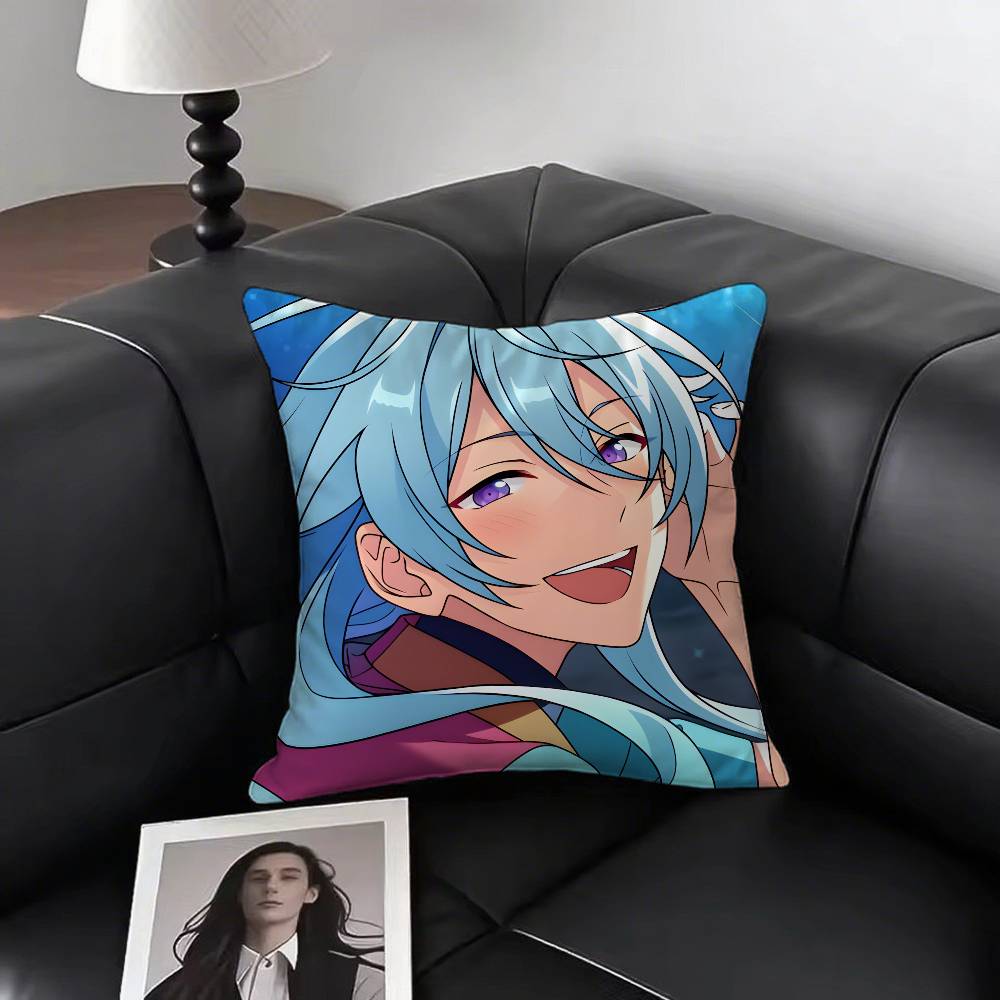 1 шт. Наволочка Wataru Hibiki Модная квадратная наволочка Спальня Диван Гостиная Ins Декор Отдых