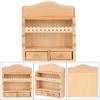1:12 Miniature Doll House Kitchen Wall Mounted Storage Rack Accessory Furniture Toy