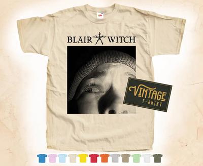 Черная печать BLAIR WITCH vol.3 Футболка ТИШКА Винтажный плакат 12 цветов S-5XL