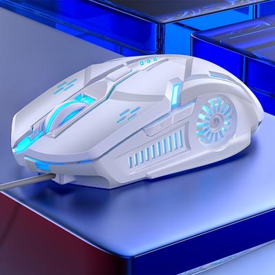 Механическая игровая мышь Проводная компьютерная гоночная настольная ноутбук офисная универсальная бесшумная мышь
