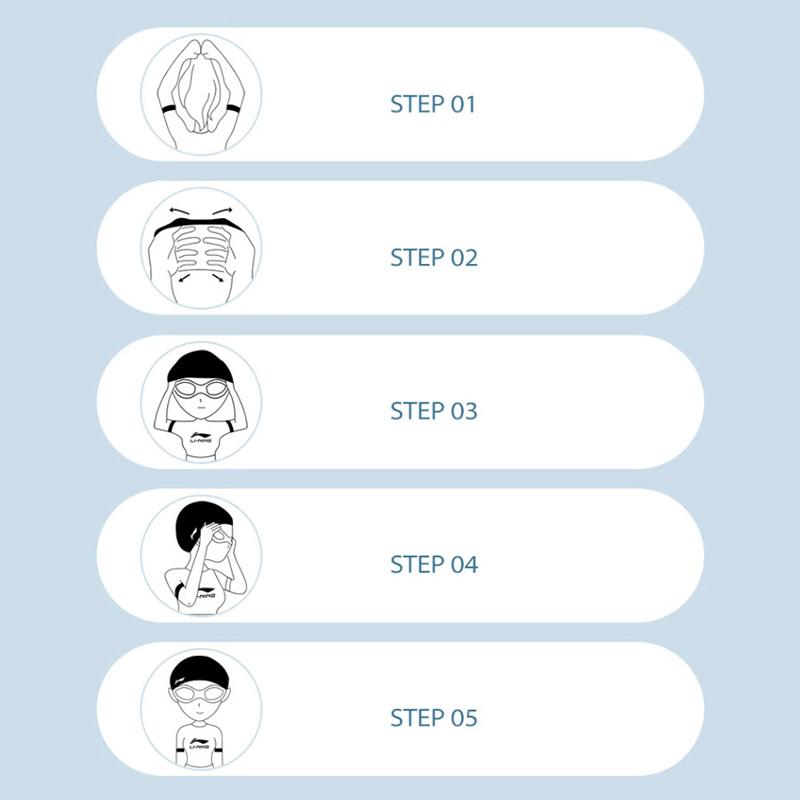 Silicone Water Drop Swimming Cap Adult Enlarged Bubble Swimming Cap Super Elastic Waterproof Ear Protection