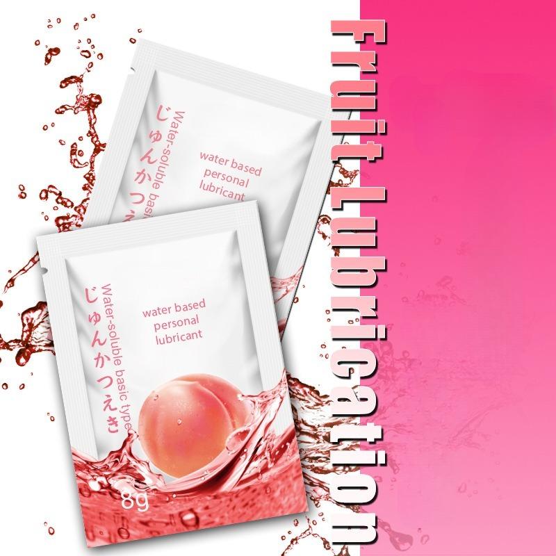 Delicious Fruit Flavored Lubricant - Portable Water-Based Lube 8ml