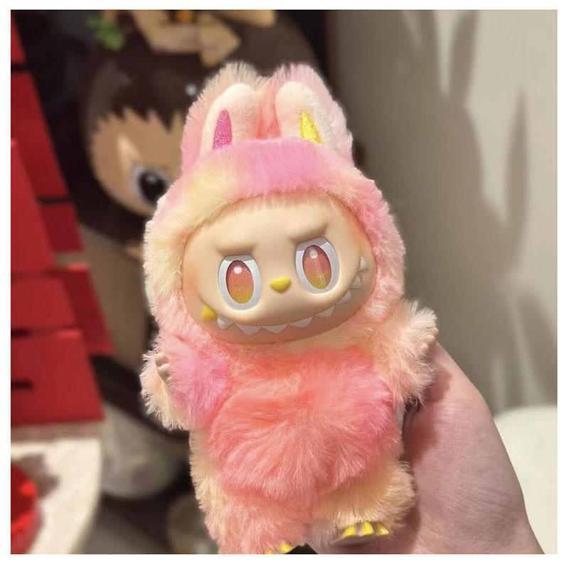 Plush Vinyl Face Pendant Doll 1PCS Plush Toy Doll Backpack Holiday Blind Box Gift