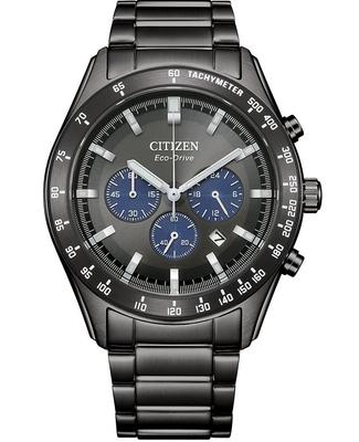 Мужские часы Eco-Drive Хронограф Сапфировое стекло Нержавеющая сталь CA4677-50H