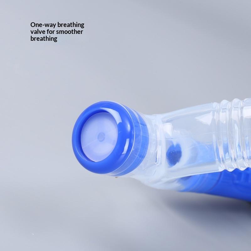 Long Distance Swim Training Front Mounted Snorkel Durable Diving Breathing Tube for Adult Water Activity