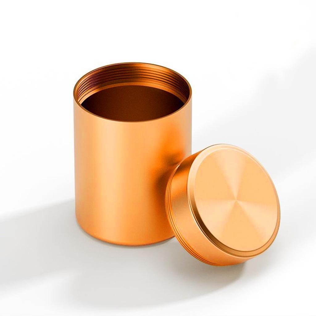 Чайная банка из титанового алюминиевого сплава, портативная герметичная банка