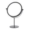 Nordic Style Round Wrought Iron Makeup Vanity Mirror for Bathroom or Dormitory