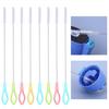 8Pcs Straw Brush Soft Bristles No Scratches Long Handle Hanging Hole Pipe Tube Cleaner Drinking Straw Cleaning Brush