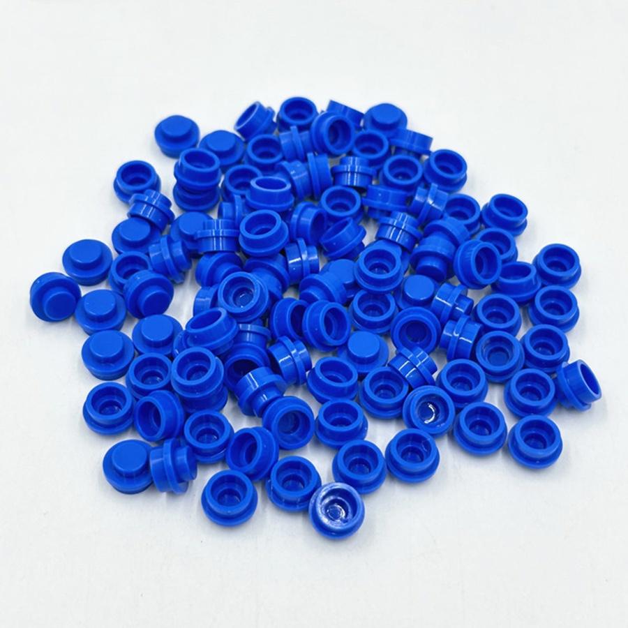 200 шт. DIY строительные блоки 1x1 круглая пластина Pixel Art Kit кирпич оптом, совместимый 4073 аниме-фигурка, просветляющий подарок для детей