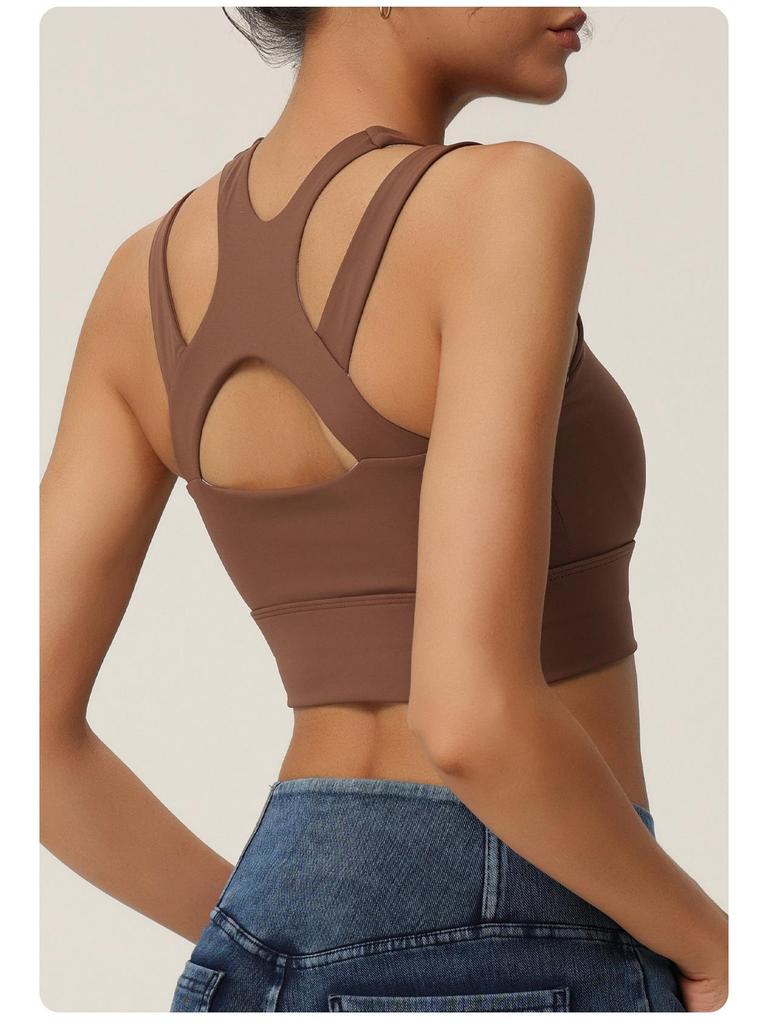 Plus-Size Women's High-Impact Sports Bra for Running & Fitness