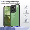 Противоударный чехол-броня для телефона Motorola Moto Edge 50 60 Pro Neo Ultra Fusion G Stylus 5G, роскошная матовая акриловая прозрачная твердая накладка