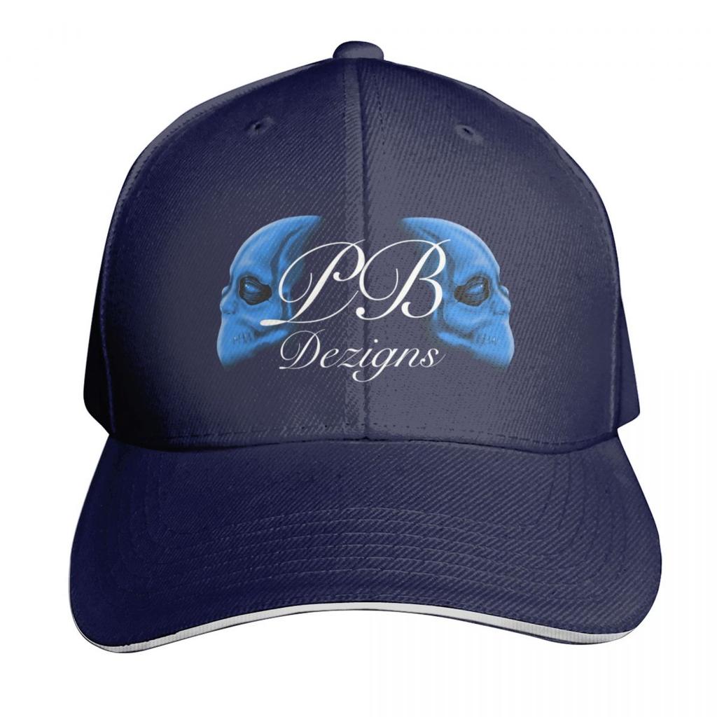 P B DEZIGNS LOGO Baseball Cap Mountaineering Hat Luxury Brand summer hat Big Size Hat For Unisex Womens