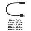Кабель-адаптер USB 3.0 (папа) на Type C (мама), для быстрой зарядки и передачи данных, совместимый с разъемом USB C на USB 3.0, пластиковая текстура