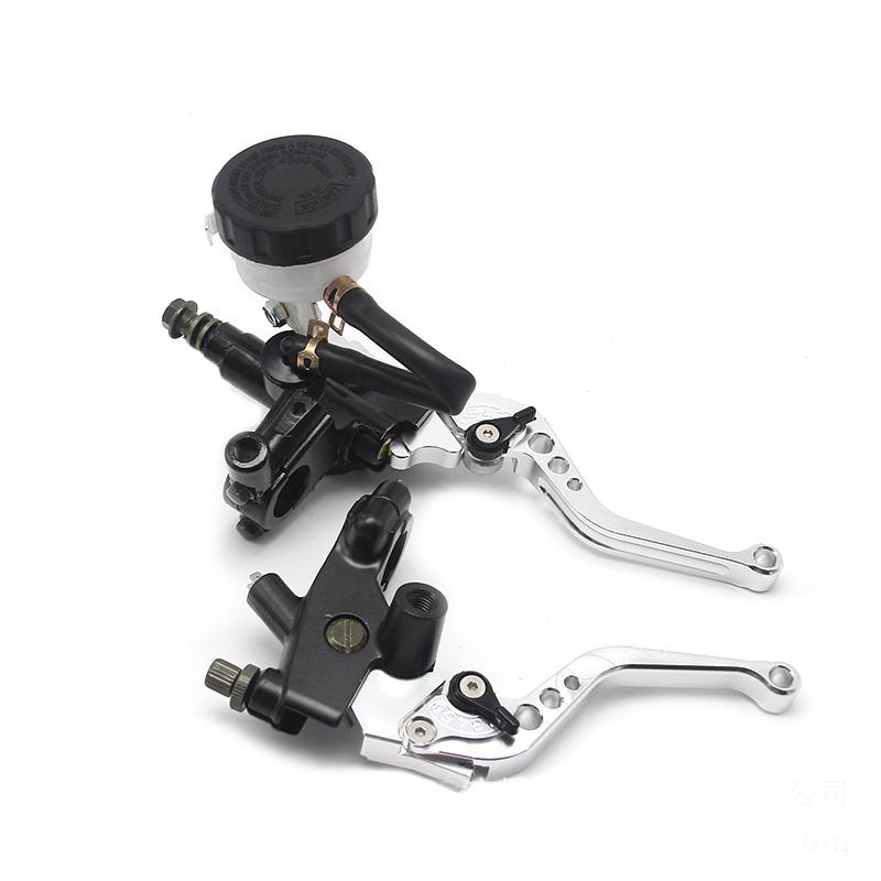 Универсальный 7/8 ''22 мм гидравлический насос дискового тормоза с ЧПУ, главный цилиндр сцепления, резервуар, рычаги