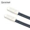 2Pcs 40-110 Temperature Switch Thermostat Thermal Protector Normally Close Open
