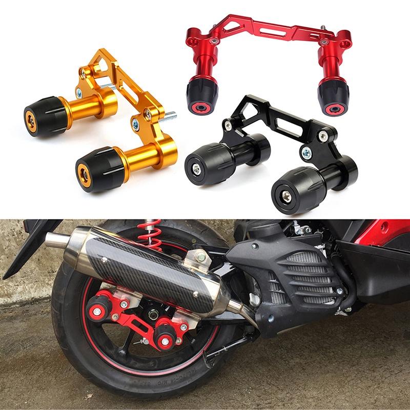 Мотоциклетные ЧПУ Слайдеры Выхлопной Трубы Защита при Падении Аксессуары для Рамы Для Yamaha NVX 155 NMAX 125/155 AEROX 155