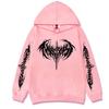 Rapper Narcissist Opium Carti Ken Carson Logo Graphic Hoodie Men Women Harajuku Hip Hop Hoodies Fashion Oversized Sweatshirt Y2k