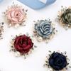 Versatile Fabric Accessories Pin Flower Brooch Match with Coat