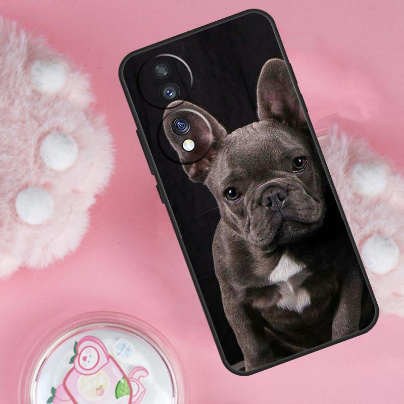 Чехол для собаки Мопс Французский бульдог для Honor Magic 6 5 7 Lite Honor 200 Pro 50 70 90 Lite X9b X9a X8b X8a X8 X9 X9c