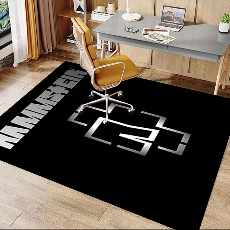 1pc Metallic Abstract Symbol Carpet for Playroom Bedroom Living Room Sofa Home Decor,kids Game Area Rug Non-slip Floor Mat Y730164