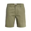 Men's Slim Fit Khaki Cotton Chino Shorts
