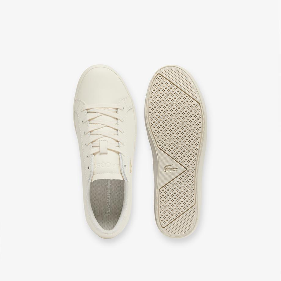Lacoste Женские кожаные кроссовки Straightset 2.0 RZ0184W55N18C