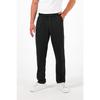 Men's Black Baggy Straight Leg Loose Cut Summer Comfortable 100% Cotton Sweatpants