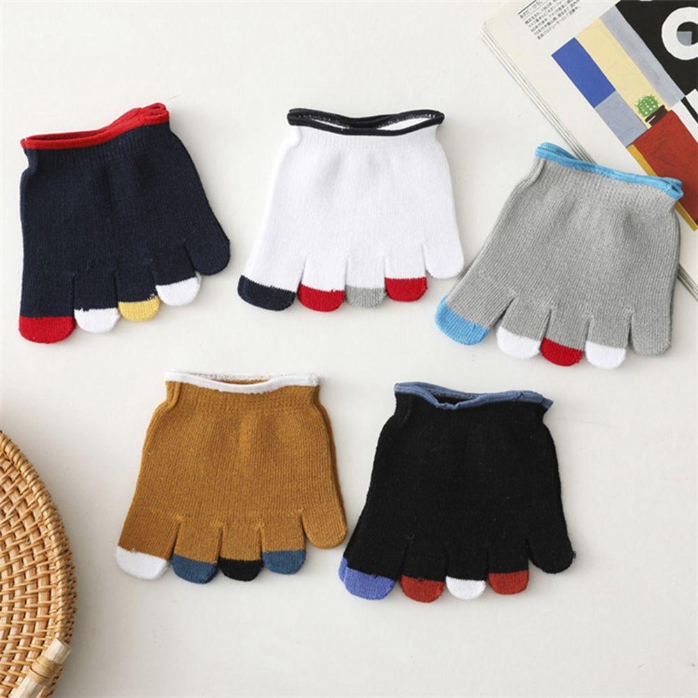 Anti-abrasion Summer Toe Cover Men Men Socks Five-Finger Socks Split Toe Socks Half Foot Socks