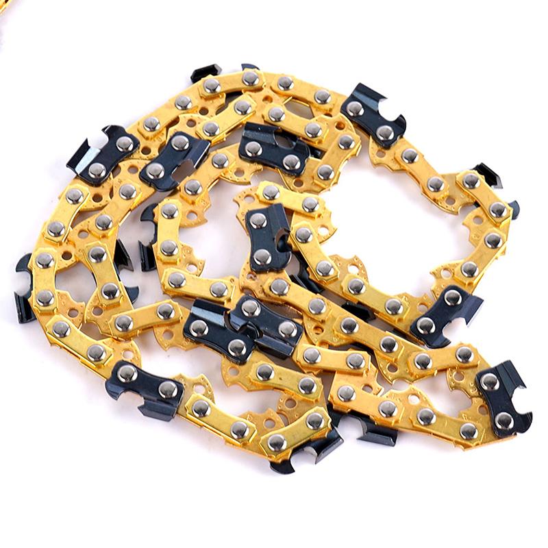 1/2/3/4/6 шт. 16-дюймовая цепная пила, лезвие для лесозаготовок, аксессуары для электропил, 59 приводных звеньев, 29 режущих звеньев, шаг 3/8 дюйма, LP, .050"