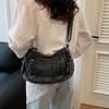 Denim Bag Women's Large-capacity Autumn and Winter Casual Crossbody Bag Commuting Tote Bag