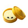 Милая игрушка-сквиш в виде паровой булочки Реалистичная мягкая TPR Игрушка-антистресс для снятия напряжения Нелипкая Медленно восстанавливающая форма Декомпрессионный гаджет для детей Взрослых