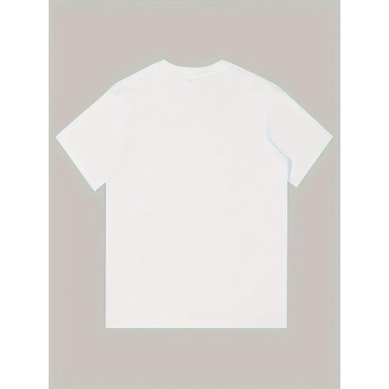 Европейские размеры Мужская повседневная футболка Черная The Bee Guy Графическая футболка для повседневной носки